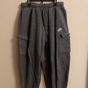 Nike Dark Gray Cargo Sweatpants